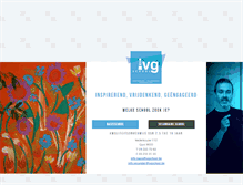 Tablet Screenshot of ivgschool.be